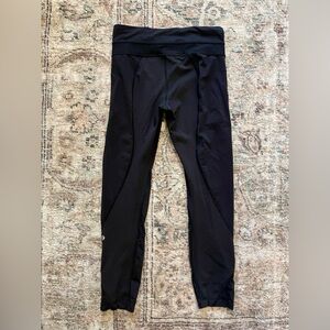 Lululemon Black Mesh Leggings